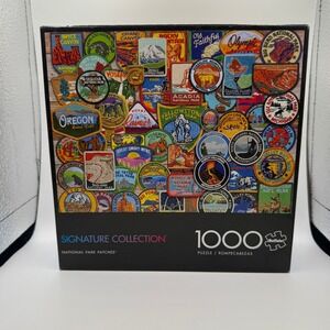 Buffalo Signature Collection National Park Patches 1000 Piece Jigsaw Puzzle